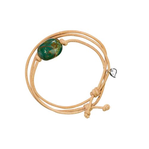 Jasper Pebble Bracelet