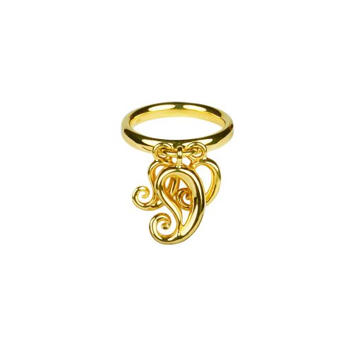 Dangling Paisley Ring