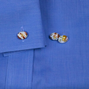 Jasper Cuff Links with Cognac Diamonds and Knot of True Love connector